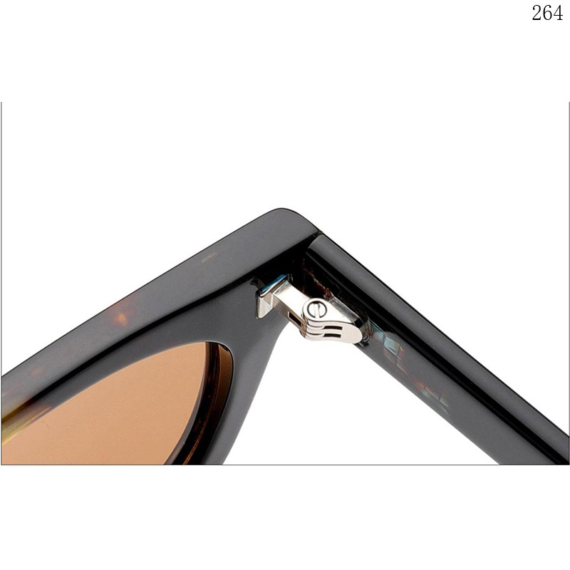 Dachuan Optical HS2860 China Supplier Retro Design Acetate Óculos de sol Sunglasses with Custom Logo (4)